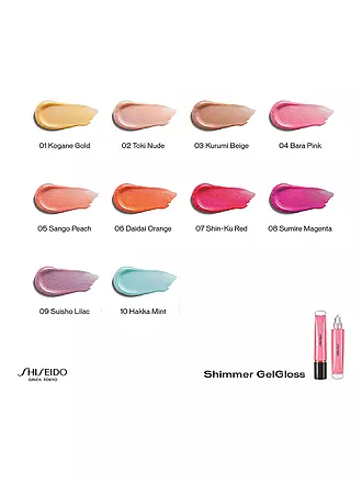 SHISEIDO | Lipgloss - Shimmer Gelgloss ( 08 Sumire Magenta ) | 